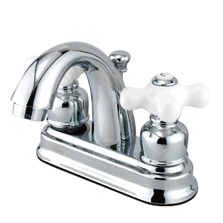 Kingston Brass Restoration, 4" Centerset Bathroom Faucet, Chrome KB5611PX